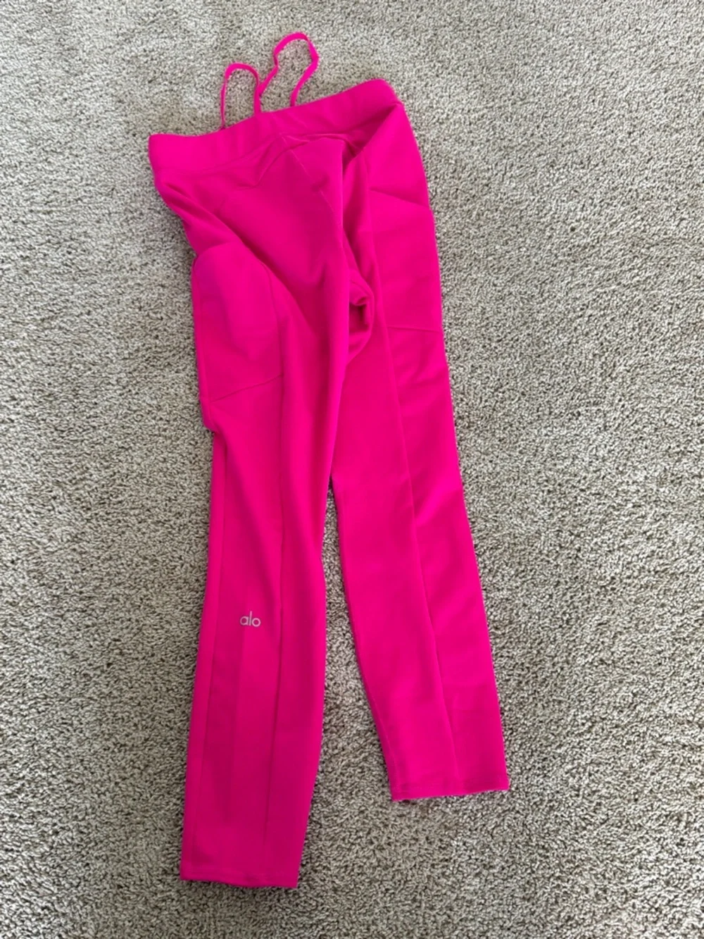 Alo Women’s Hot Pink Drawstring Active Joggers